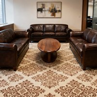 Rouleau de moquette Axminster commercial pour hôtels, bureaux et couloirs