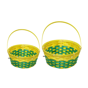 TOP PRODUCT Create a Magical <b>Easter</b> Celebration with a Handmade Bamboo <b>Gift</b> <b>Basket</b> with High Quality - Product Image 1