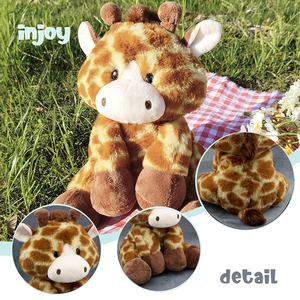 2024 vente chaude de haute qualité PP coton girafe peluche jouet doux et adorable grands cadeaux pour enfants en gros - Product Image 6