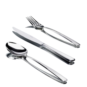 Ensemble de couverts en acier inoxydable de qualité supérieure Meilleur prix Ensemble de couverts en acier Look créatif Artisanat fait à la main - Product Image 4