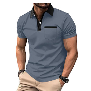 2025 nouveau Design qualité Sublimation manches courtes Performance Golf chemises Polo T-shirt pour hommes - Product Image 3