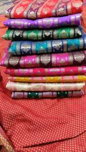 Tela de Organza de Poliéster al por Mayor para Prendas de Moda, Tela de Organza Ligera para Vestidos de Noche y Saris - Product Image 3