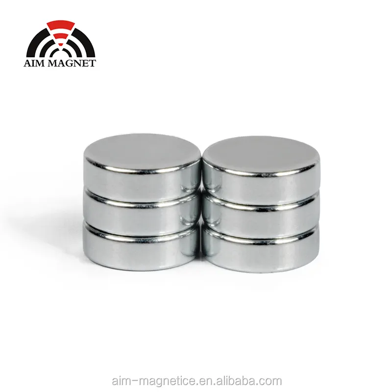 Strong N35 Magnet Neodymium Disc Magnet N52 Magnetic Materials