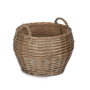 Cesta de ropa sucia de mimbre lavada antigua Panier En Osier Trapu - Product Image 6