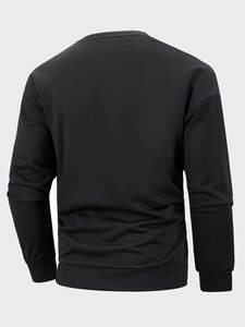 เสื้อสเวตเชิ้ตผู้ชายทรงปกติ คุณภาพสูง สไตล์สตรีทแวร์ ขายส่ง เสื้อผ้าลำลองผ้าฝ้าย - Product Image 6