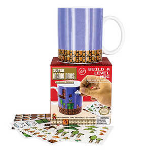 Mug à eau au design original Super Mario, capacité de 200 ml, en grès dolomite fait main, style dessin animé, en stock, idéal pour les cadeaux - Product Image 4