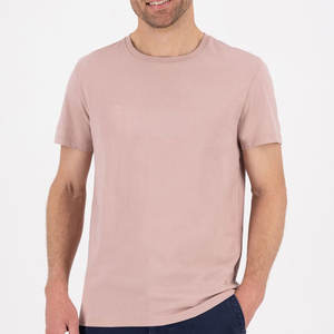 Camiseta de Jersey de color sólido para hombre, 100% algodón, tela suave, duradera, de secado rápido, de manga corta, personalizable, fácil de usar, hecha en fábrica - Product Image 2