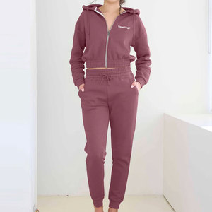 ชุดครอปมีฮู้ดแห้งเร็วของผู้หญิงชุดครอปคอตตอนดีไซน์ไม่เหมือนใคร - Product Image 2