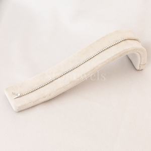 Elegante pulsera de tenis de plata esterlina para mujer, joyería clásica de diamantes CZ con circón para regalos y fiestas - Product Image 1