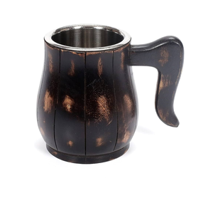 Tasse en bois de haute qualité avec base solide tasse en bois de table accessoires de mariage produit de qualité supérieure - Product Image 1