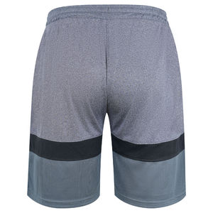Bermudas de Hip Hop de algodón 100%, ajuste elástico relajado, tejido sólido, transpirable con logotipo frontal - Product Image 5