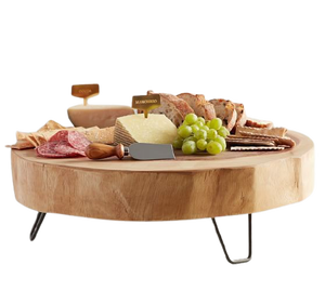 Assiette alimentaire en bois pur de taille moyenne pour ustensiles de cuisine Plateau de service en bois de teck de forme personnalisée de qualité supérieure - Product Image 6