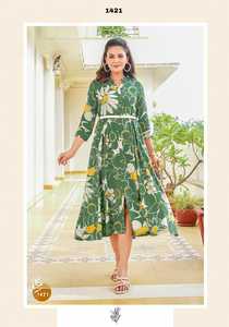 Top corto con estampado de seda de rayón de diseñador para ropa de fiesta de FabZone - Product Image 3