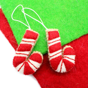 Adornos de Navidad hechos a mano, adornos colgantes de dulces de Navidad, decoración de Navidad - Product Image 1