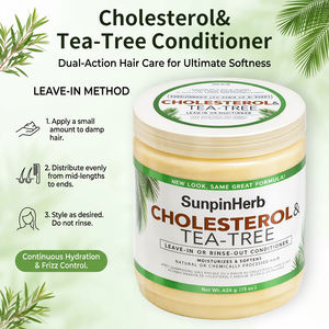 Acondicionador Capilar Original de Árbol de Té de África's Best Cholesterol para el Cuidado del Cabello Químicamente Tratado, Seco, Dañado, Rizado y Encrespado - Product Image 5