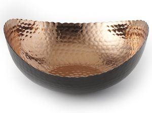 Plateau pour plantes moderne de luxe personnalisé Plateau ovale en aluminium pour la décoration de la maison pour offrir pour Noël Mariage Métal Artisanat - Product Image 3