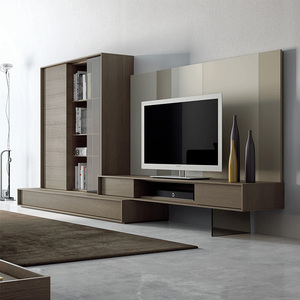 Design Modern Living Room Furniture Wood Tv Stand <strong>Unit</strong> <strong>Media</strong> Console <strong>Corner</strong> Tv Cabinet - Product Image 4