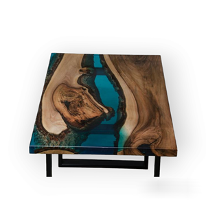 โต๊ะรับประทานอาหารทำจากไม้เรซินสำหรับห้องนอนและห้องนั่งเล่นอินเดีย - Product Image 2