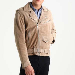 Chaquetas de Cuero de Gamuza de Alta Calidad 2025 para Hombre, Multicolores, Invierno, Personalizables, Ecológicas, con Logotipo Frontal, Manga Larga - Product Image 6