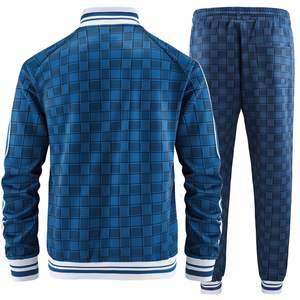 Survêtement de jogging unisexe Sports Jogger Sets Confortable Outfits Cargo Pants Full Zip Sweat Suits 2 Piece Set - Product Image 3