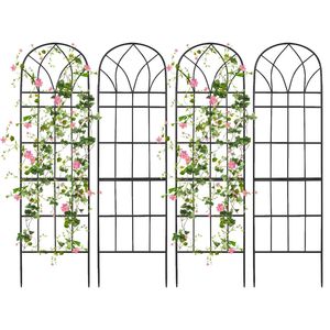 Enrejado de jardín de metal, ligero pero resistente, soporte para plantas trepadoras en exteriores, sistema de estructura de jardín de metal duradero. - Product Image 5