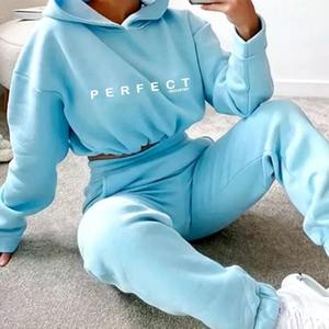 Sweat à capuche zippé complet et pantalon évasé survêtement 100% coton polaire Jogging mode costume respirant hommes polaire deux pièces tenue - Product Image 5