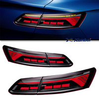 Luz trasera LED Plug and Play con diseño de escamas de dragón para VW Arteon CC R-Line 2018-2022, señal secuencial ahumada, ajuste directo, mejora.