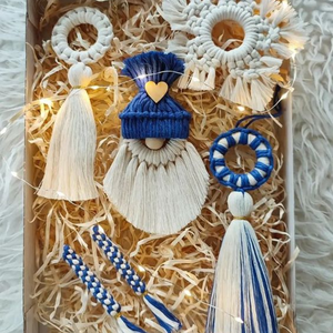 Adornos Navideños de Macramé Hechos a Mano al por Mayor, Decoración para el Hogar de Vietnam - Product Image 2