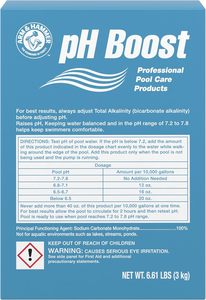 ARM & Hammer Professional Pool Care pH Boost, Equilibrador de pH para Piscinas, Carbonato de Sodio, Caja de 39.6 lb (6 Bolsas de 6.6 lb) - Product Image 4