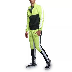 Survêtement à fermeture éclair en polyester 100% de haute qualité pour hommes, ensemble de sport d'hiver avec logo personnalisé, respirant, design imprimé, meilleure vente - Product Image 3
