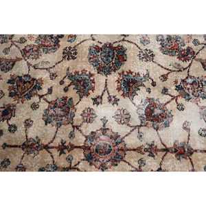 4.1x7.4 ft Area Vintage Rug, Turkish Rug, <b>Red</b> Blue Plants & trees <b>Wool</b> Rug - Product Image 5