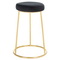 Chaise de bar d'extérieur moderne et luxueuse avec rembourrage doux résistant à l'eau, support en fer robuste et repose-pieds pour siège de bar à domicile