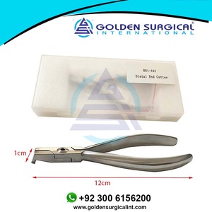 Alicates de corte de extremo distal, cortador de filamento de alambre de acero inoxidable para dentista, alambres de arco de ortodoncia, juego dental de instrumentos quirúrgicos - Product Image 2