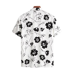 Nueva Camisa Hawaiana de Verano para Hombre, Manga Corta, con Botones, Estampado Geométrico Digital Informal, Camisas de Playa, CAMISA DE VACACIONES 2026 - Product Image 2