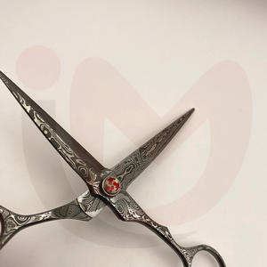 Damascus 7.5-Inch Stylist Cutting <b>Scissor</b> Sharp Stainless Steel <b>Hairdressing</b> <b>Scissors</b> - Product Image 4