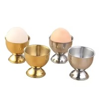 MH Sons EGH22 Support à œufs en bois et métal en forme de poule, design artisanal moderne style ferme, qualité supérieure, écologique, empilable