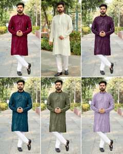 ชุดนอน Kurta ที่สวยที่สุดและสง่างามสำหรับงานแต่งงานหรืองานเฉลิมฉลองเทศกาล - Product Image 2
