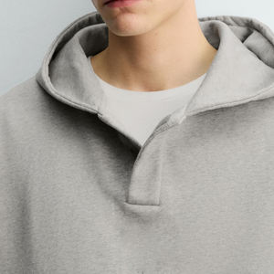 Sudadera con Capucha para Hombre de Alta Calidad, Estilo Casual, Precio al por Mayor, Servicio OEM, Mangas Largas y Capucha Ajustable con Bolsillos Tipo Canguro para Invierno - Product Image 2