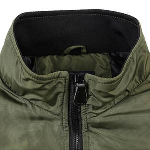 Por encargo de los hombres chaqueta de bombardero mejor precio Bomber WinterJacket Nylon Poliéster Chaqueta de bombardero para la venta en línea - Product Image 3