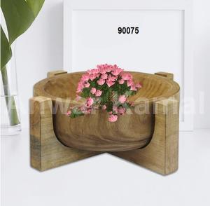 Cuenco Redondo de Madera - Product Image 1