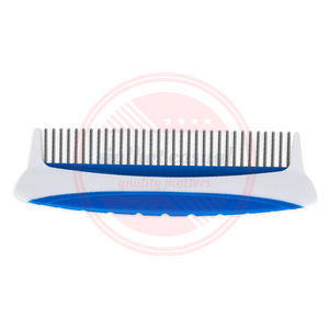 Peines de aseo para mascotas, peines de acero inoxidable de alta calidad, con diseño personalizado OEM, 100% - Product Image 2