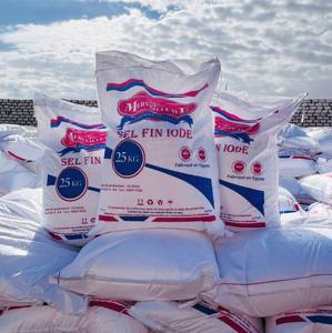 Sel celtique iodé fin de qualité supérieure Merveillesel, 25 kg, raffiné, certifié ISO et HACCP, qualité alimentaire, emballé en vrac - Product Image 1