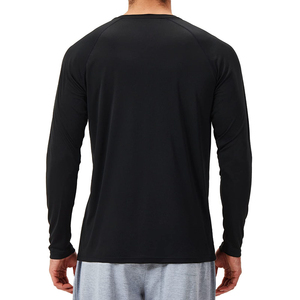 Personalizado para hombres Ropa al aire libre Rash Guard Camisetas Manga larga Cuello redondo Rash Guard Para hombres OEM personalizado - Product Image 6