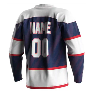 Uniformes d'équipe de maillots de hockey sur glace personnalisés avec logo personnalisé et détails du joueur - Product Image 3