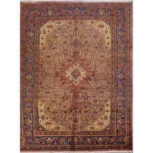 Tapis persan Tabriz unique en son genre, 10'5 x 8'8 - Product Image 1