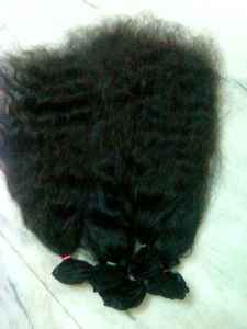 มัดผมชาวอินเดียแบบม้วนคู่สีธรรมชาติ - Product Image 4