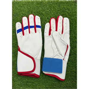 Gants de baseball professionnels en cuir neufs à doigts entiers, antidérapants, avec sangle, pour l'entraînement sportif, OEM - Product Image 3