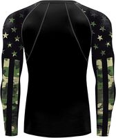 Manches longues Rash Guard Surf Shirt BJJ Rash Guards 4 voies stretch Manches raglan Serrure plate sans couture Natation Rash Guard pour hommes