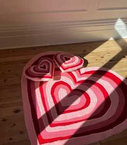 KNOT Rug Premium Tapis de zone de conception de coeur tufté à la main Tapis de laine de luxe pour la maison, hôtels Personnaliser la taille disponible - Product Image 5