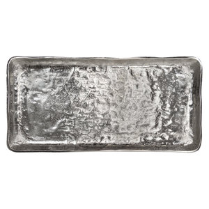 Bandeja de aluminio Rectangular de alta calidad Decoración de mesa Bandeja de cocina en calidad de exportación de la India - Product Image 1